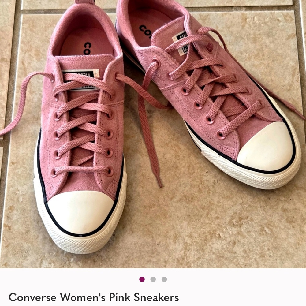 Converse Women's Dusty Rose Sneakers